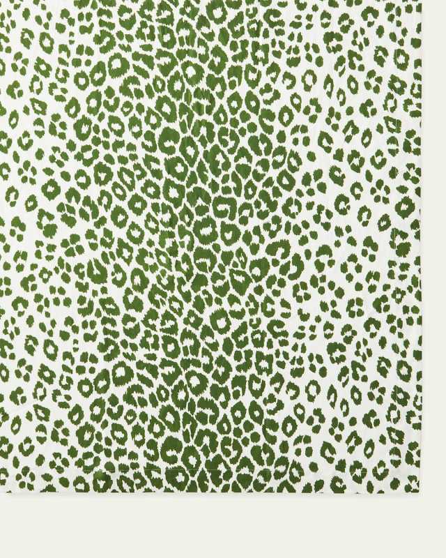Iconic Leopard Tablecloth, 70" x 108"